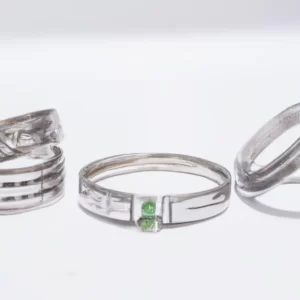 anillos acero inoxidable mujer