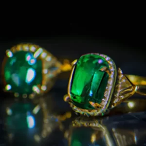 anillos con esmeraldas