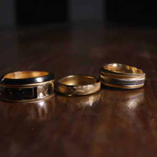anillos de oro para hombres
