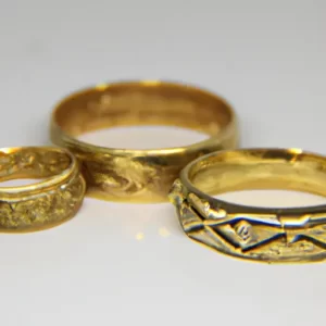 anillos finos en oro
