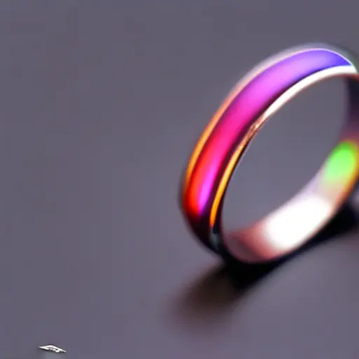 anillos que cambian de color
