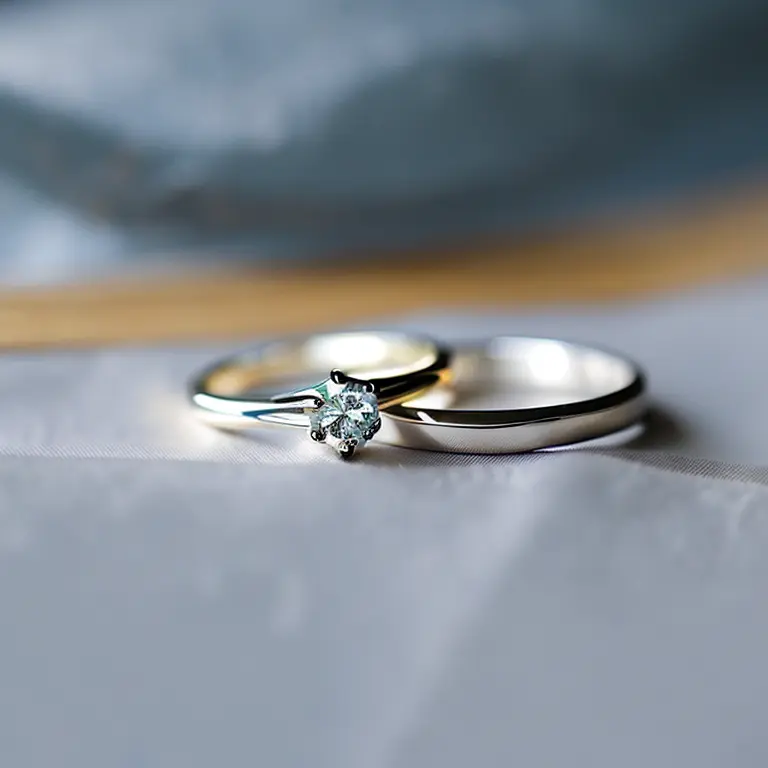 anillos simples de plata